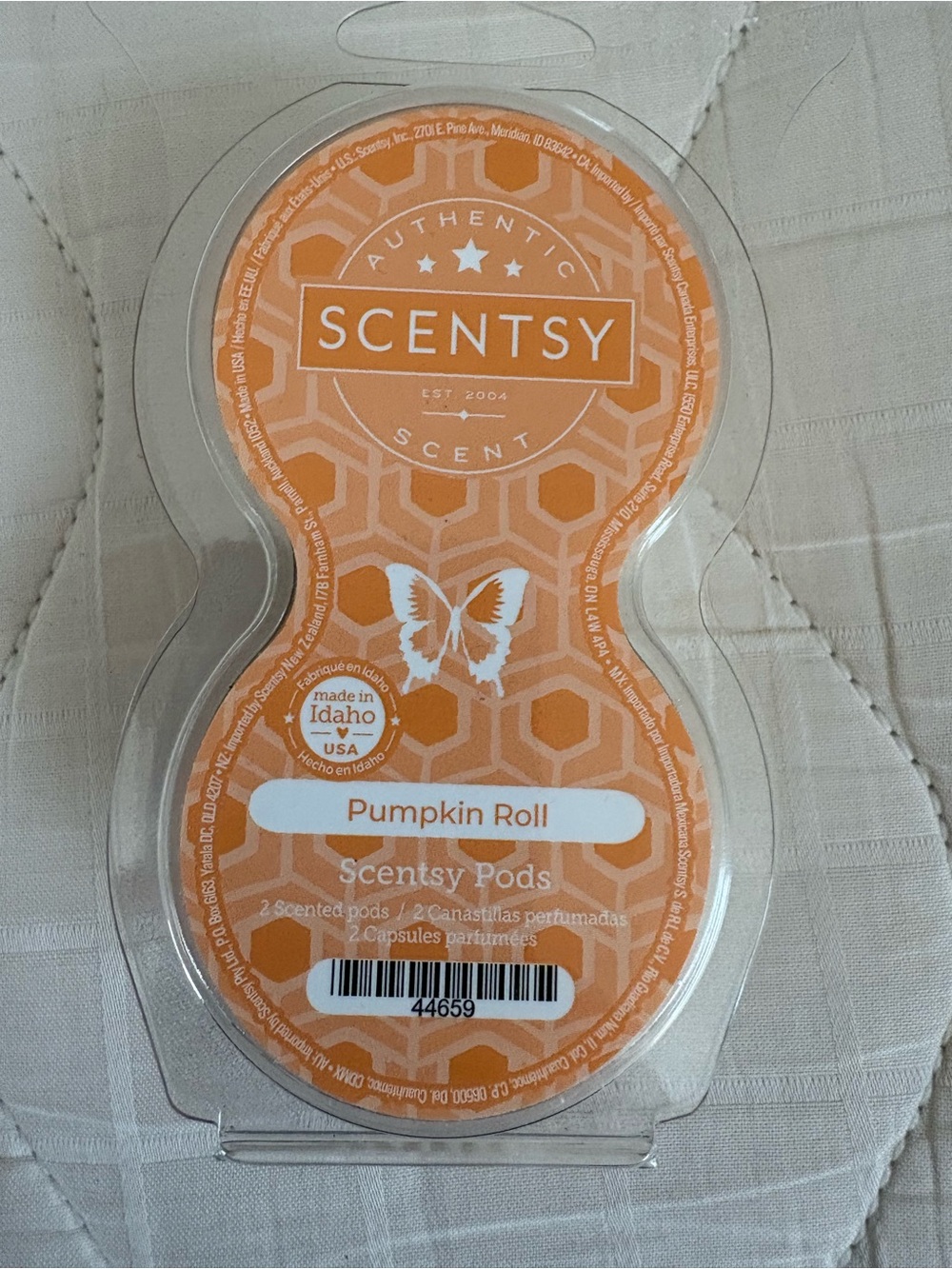 Scentsy Pumpkin Roll Pods - Orange